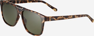 GUESS Sunglasses in Brown: front