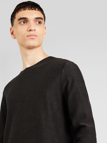 QS Sweter w kolorze czarny