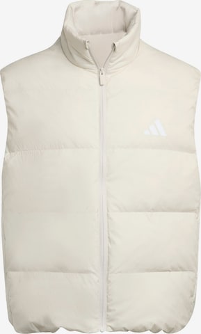 Gilet sportivo 'ESS' di ADIDAS SPORTSWEAR in beige: frontale
