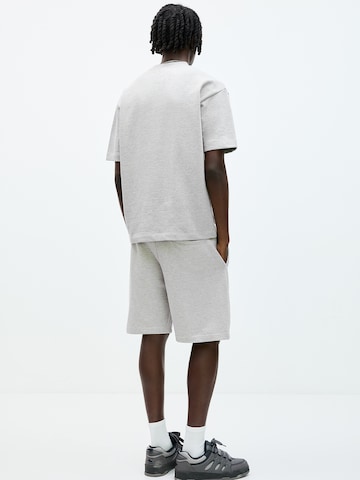 Pull&Bear Mikina 'STWD' - Sivá