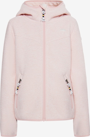 Schmuddelwedda Fleece Jacket 'Rabine' in Pink: front