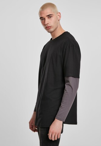 Urban Classics Regular fit Shirt in Black