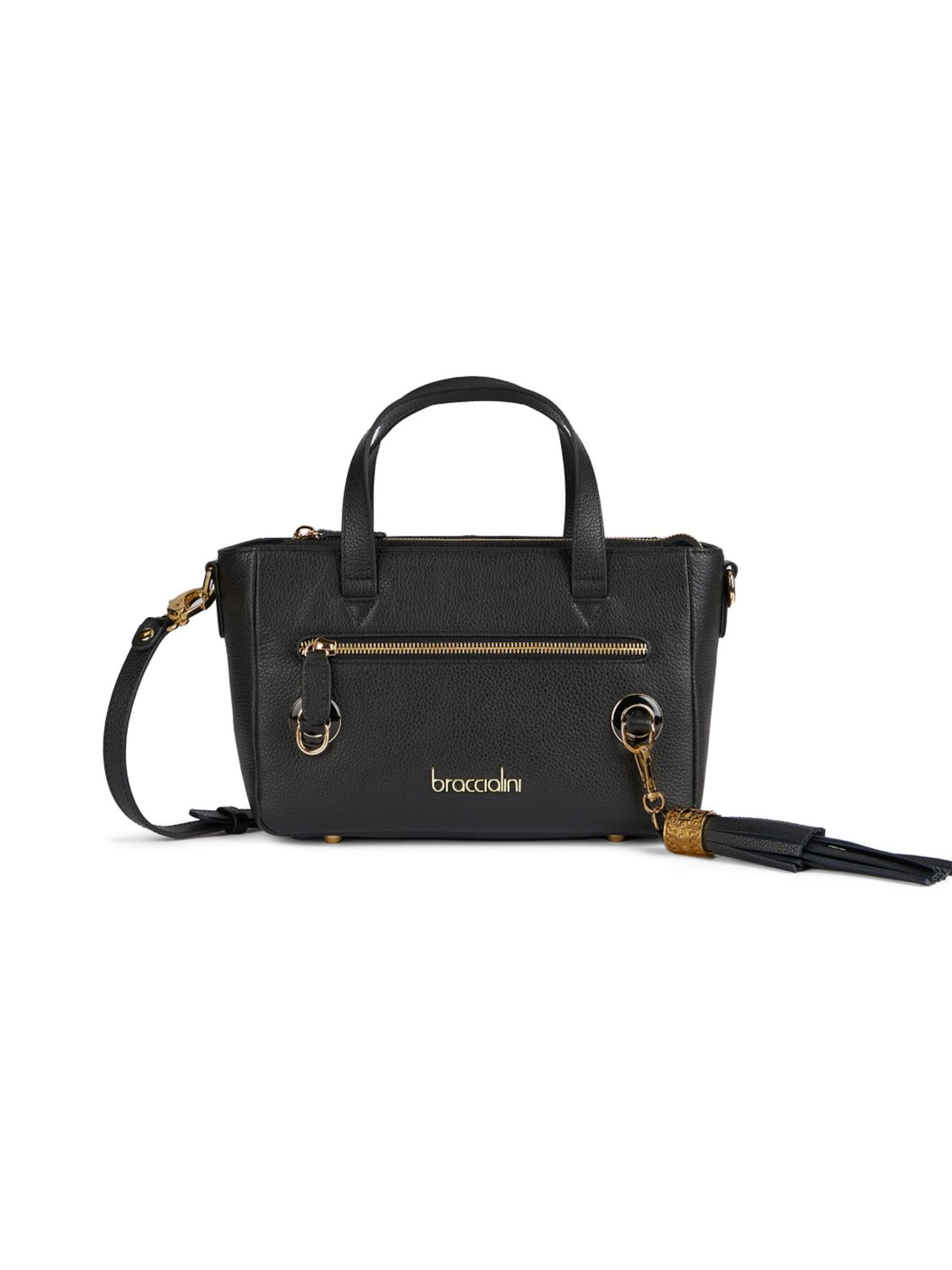 Braccialini Handtasche 'Margot'‌‌‌‌‌‌‌‌ in Schwarz: Vorderseite