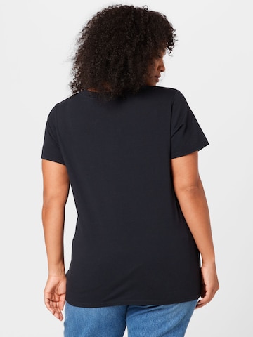 Levi's® Plus Shirt 'PL V Neck Tee' in Zwart