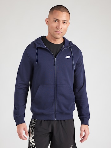 4FSportski gornji dio trenirke - plava boja: prednji dio