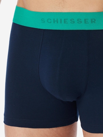 SCHIESSER Boxer shorts '95/5 Cotton' in Blue