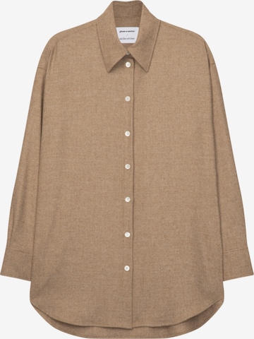 SEIDENSTICKER Blouse in Brown: front