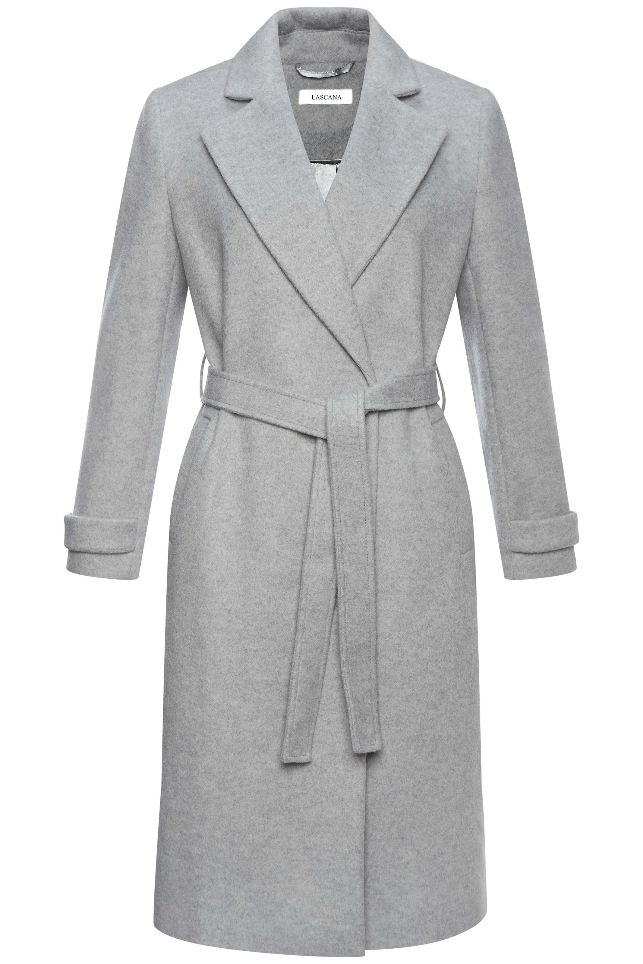 LASCANAPrijelazni kaput - siva boja: prednji dio