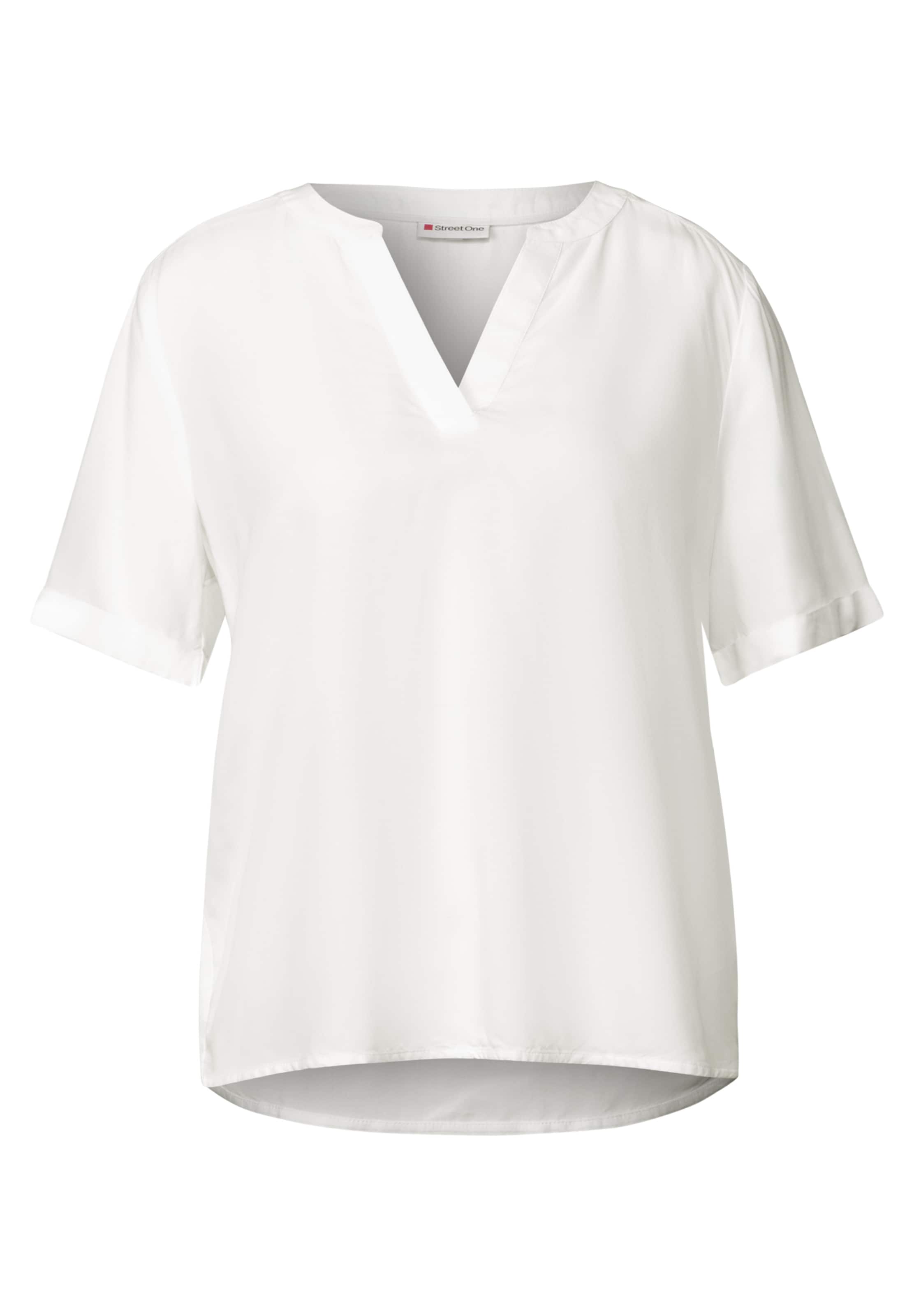 STREET ONE Pluus, värv valge: eest vaates