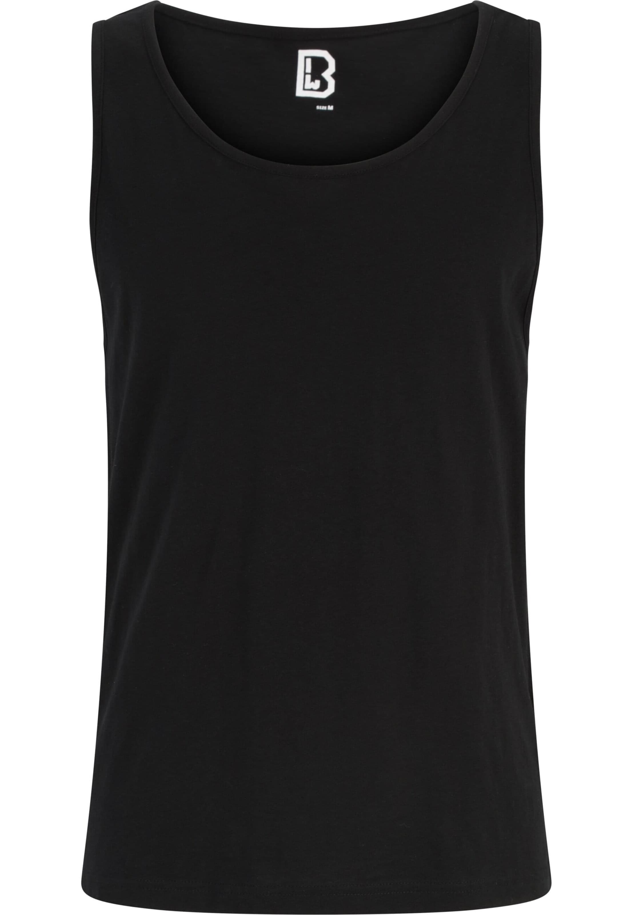 Brandit Tričko – černá: přední strana