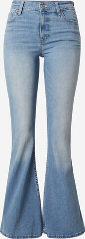 HOLLISTER Flared Jeans in Blauw: voorkant