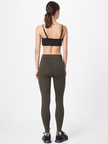 ENDURANCE Skinny Workout Pants 'Thadea' in Green