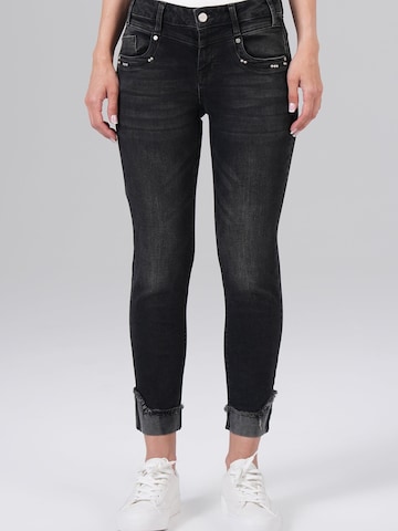 M.O.D MIRACLE OF DENIM - regular Vaquero en negro: frente