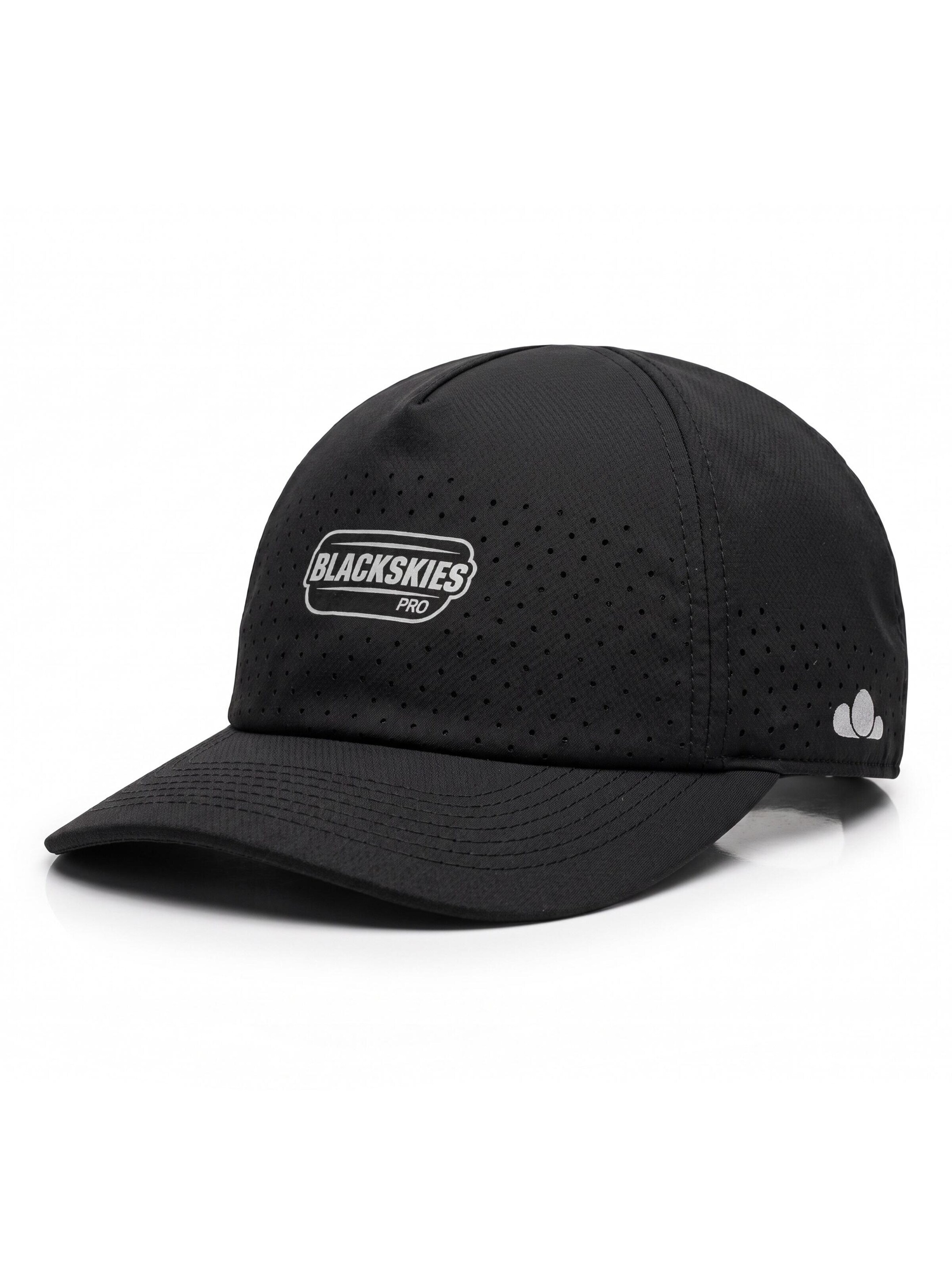 Blackskies Athletic Cap 'Pro Focus' in Black: front