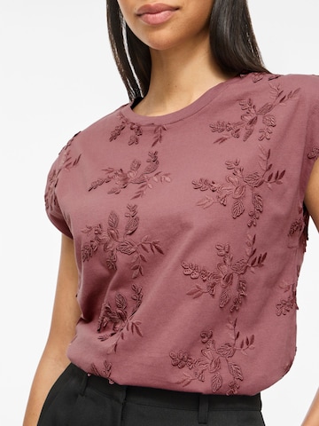 VILA Top in Brown