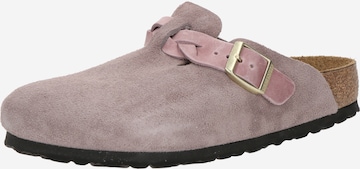 BIRKENSTOCK - Zapatos abiertos 'Boston' en lila: frente