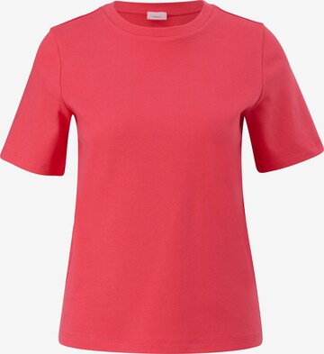 T-shirt s.Oliver BLACK LABEL en rose : devant