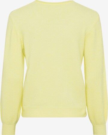 Pull-over 'Henny' Olsen en jaune