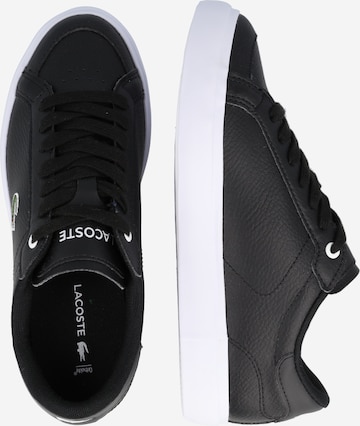 LACOSTE Sneakers laag in Zwart