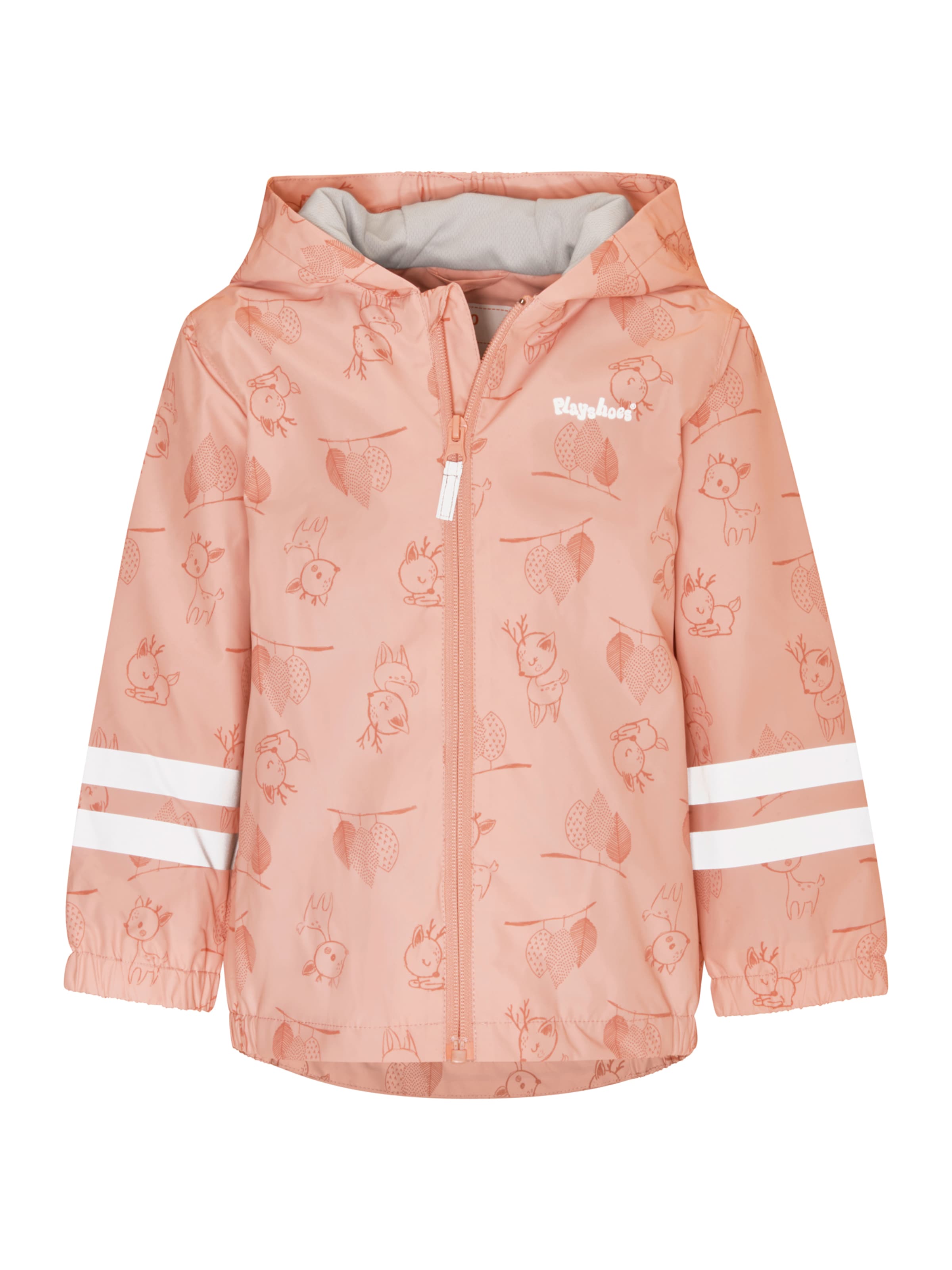 PLAYSHOES Λειτουργικό μπουφάν &#x27;Reh&#x27; σε ροζ: μπροστά