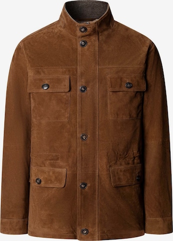 Hackett London Jacke in Braun: Vorderseite