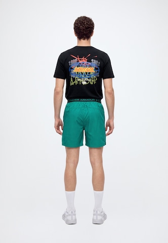UNDER ARMOUR Regular Спортен панталон 'Vanish Wven 2.0' в зелено