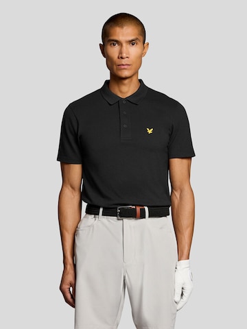 Lyle & Scott Functioneel shirt in Zwart: voorkant