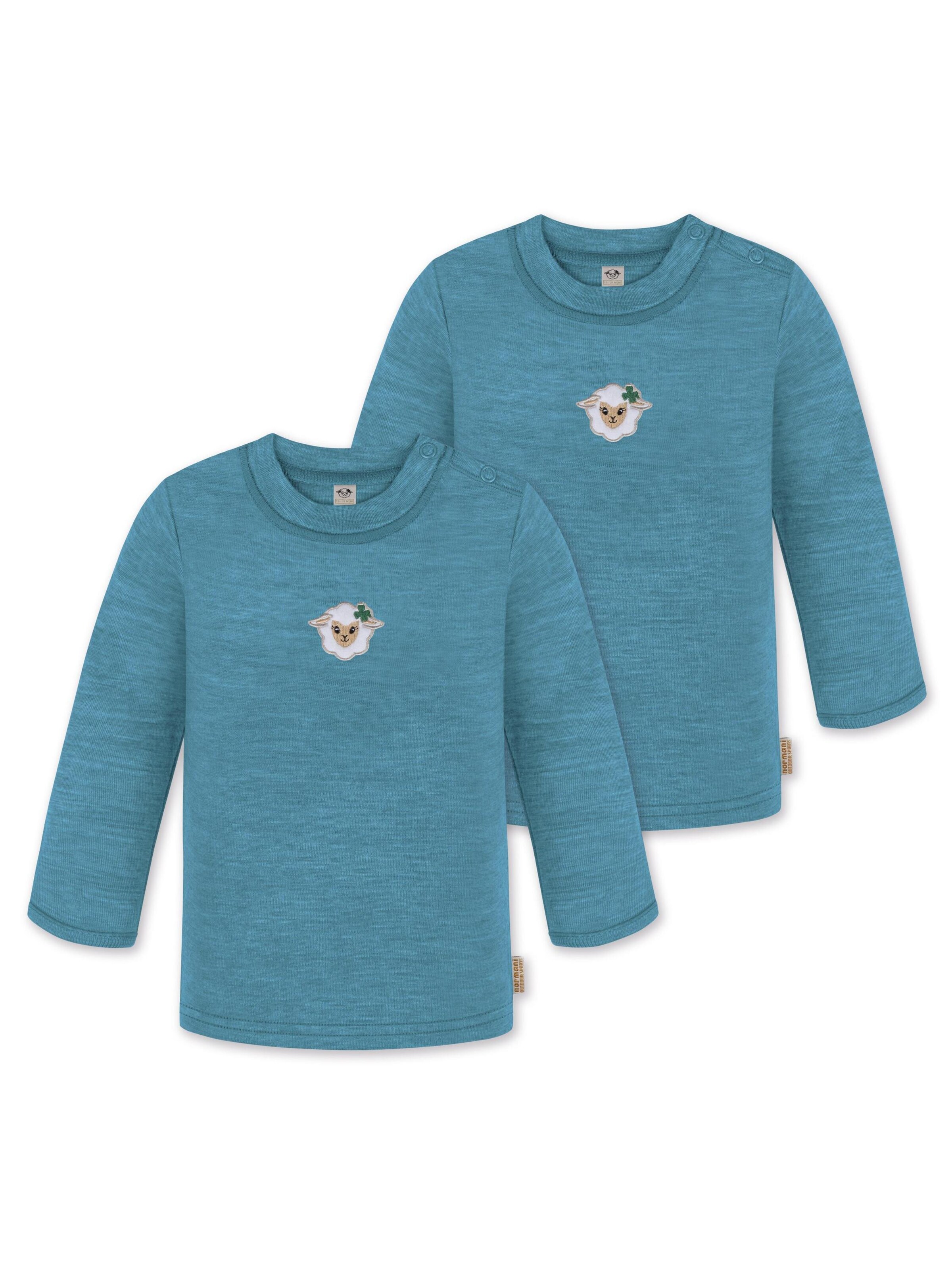 normani Shirt 'Taupo' in Blue: front