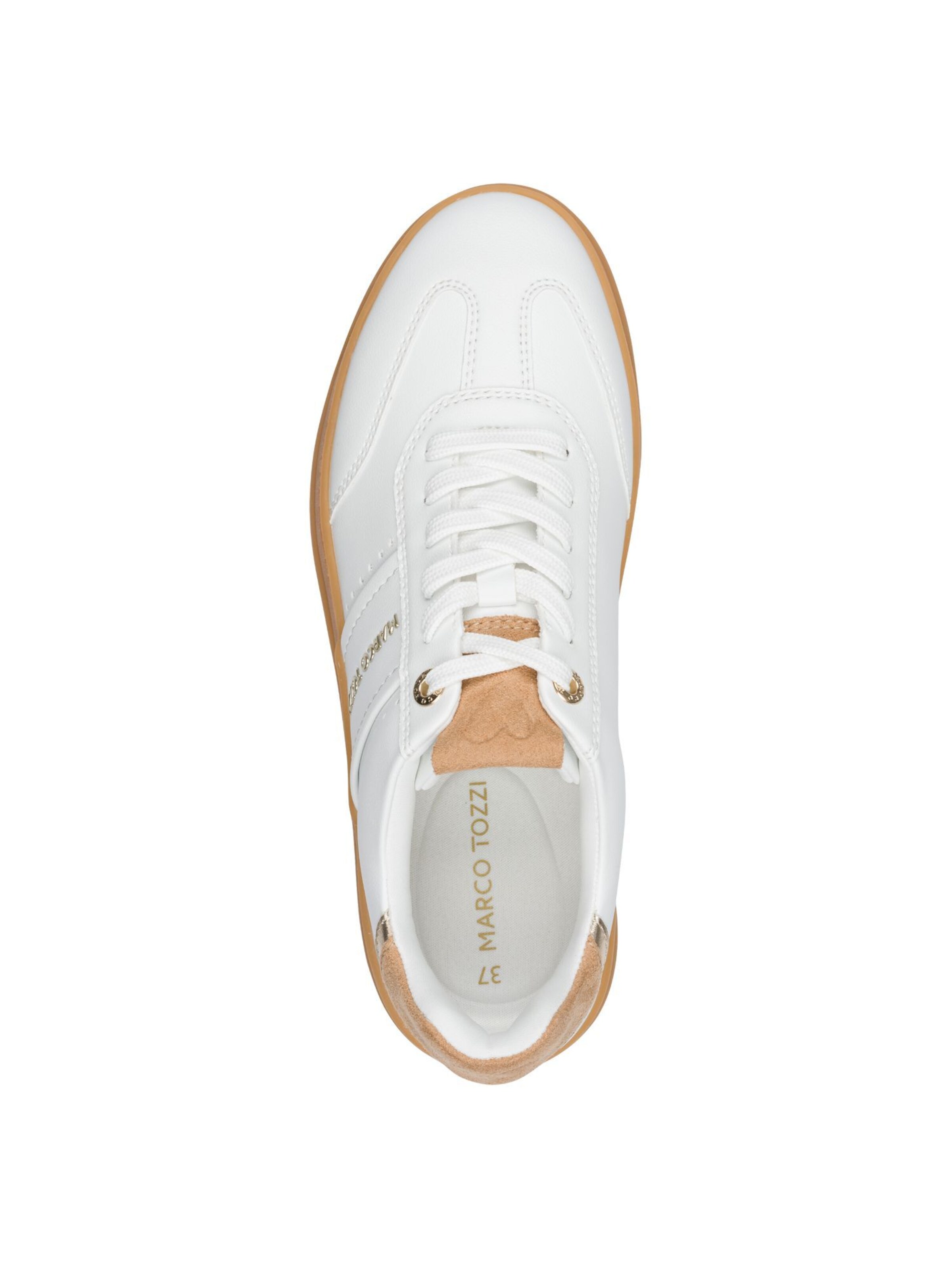 Baskets basses MARCO TOZZI en blanc