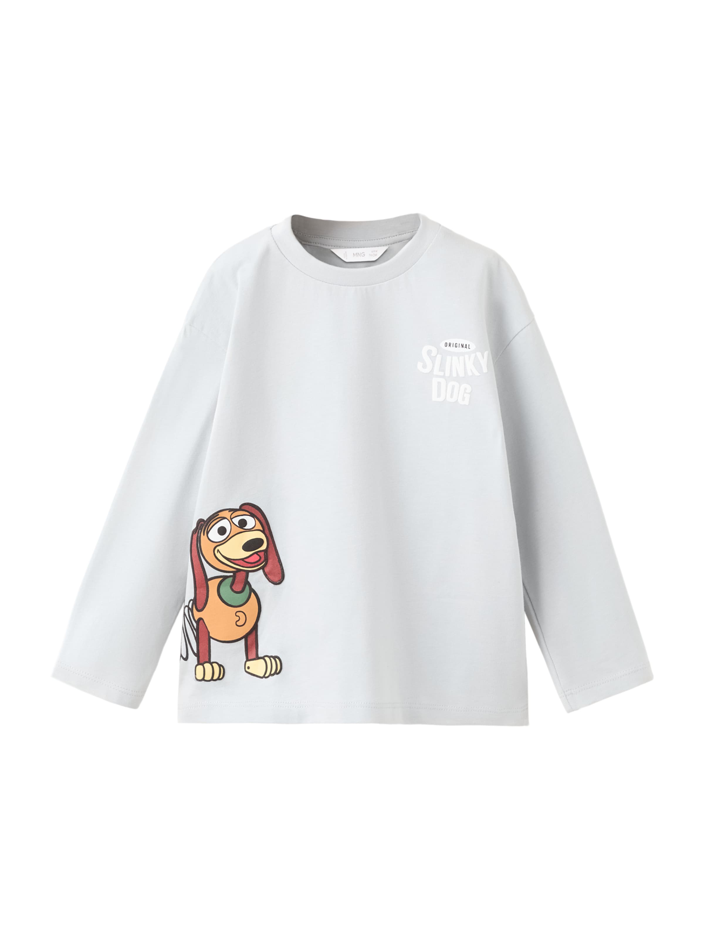 Maglietta 'TOYDOG' MANGO KIDS di colore grigio chiaro / arancione / rosso / bianco, Visualizzazione prodotti