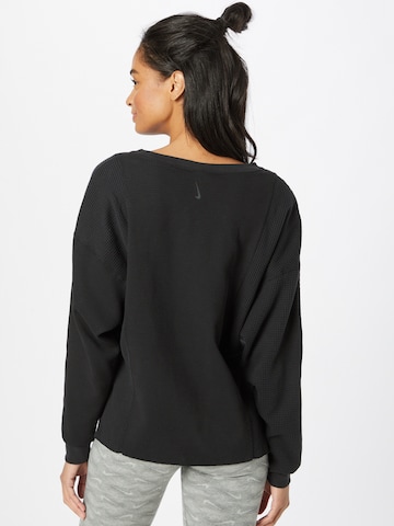 NIKE Sportief sweatshirt in Zwart