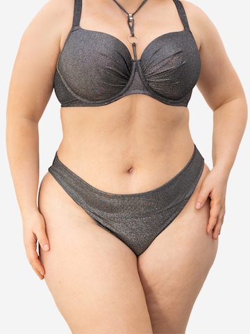 SugarShape Dół bikini 'Valencia' w kolorze szary: przód