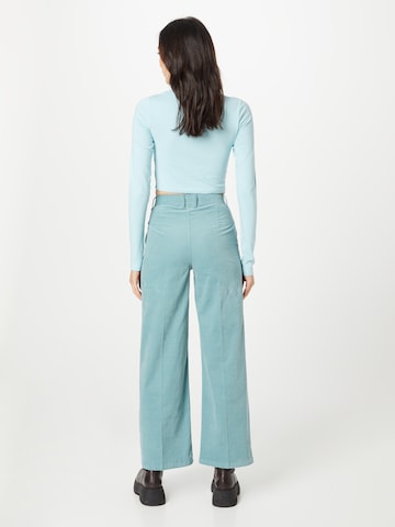 LMTD Loose fit Pleated Pants in Blue