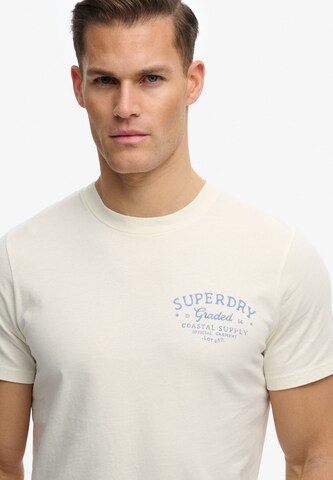 T-Shirt Superdry & Co en blanc