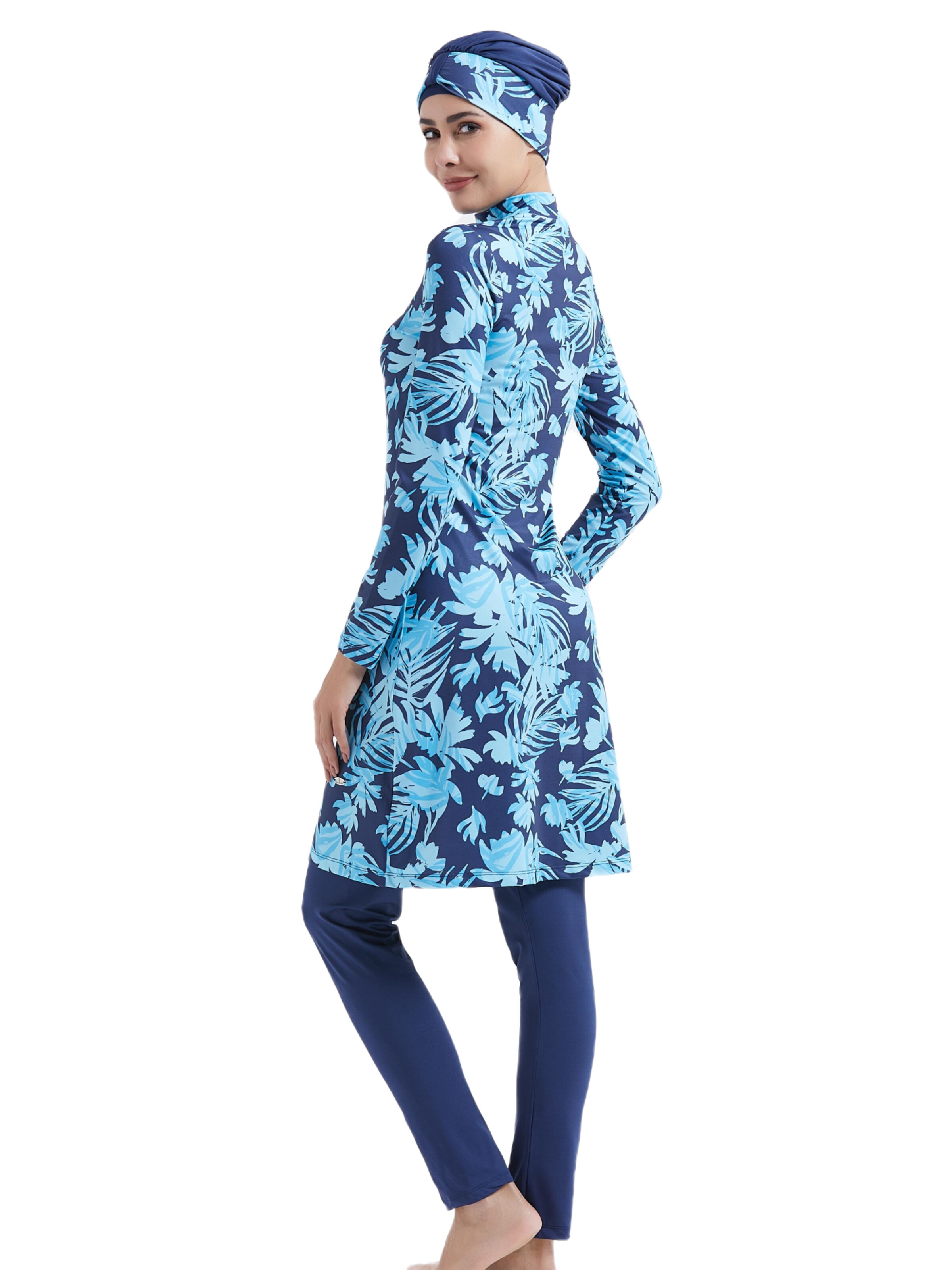 C&City Badpakjurk in Blauw