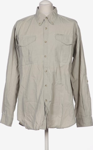 COLUMBIA Button Up Shirt in M in Beige: front