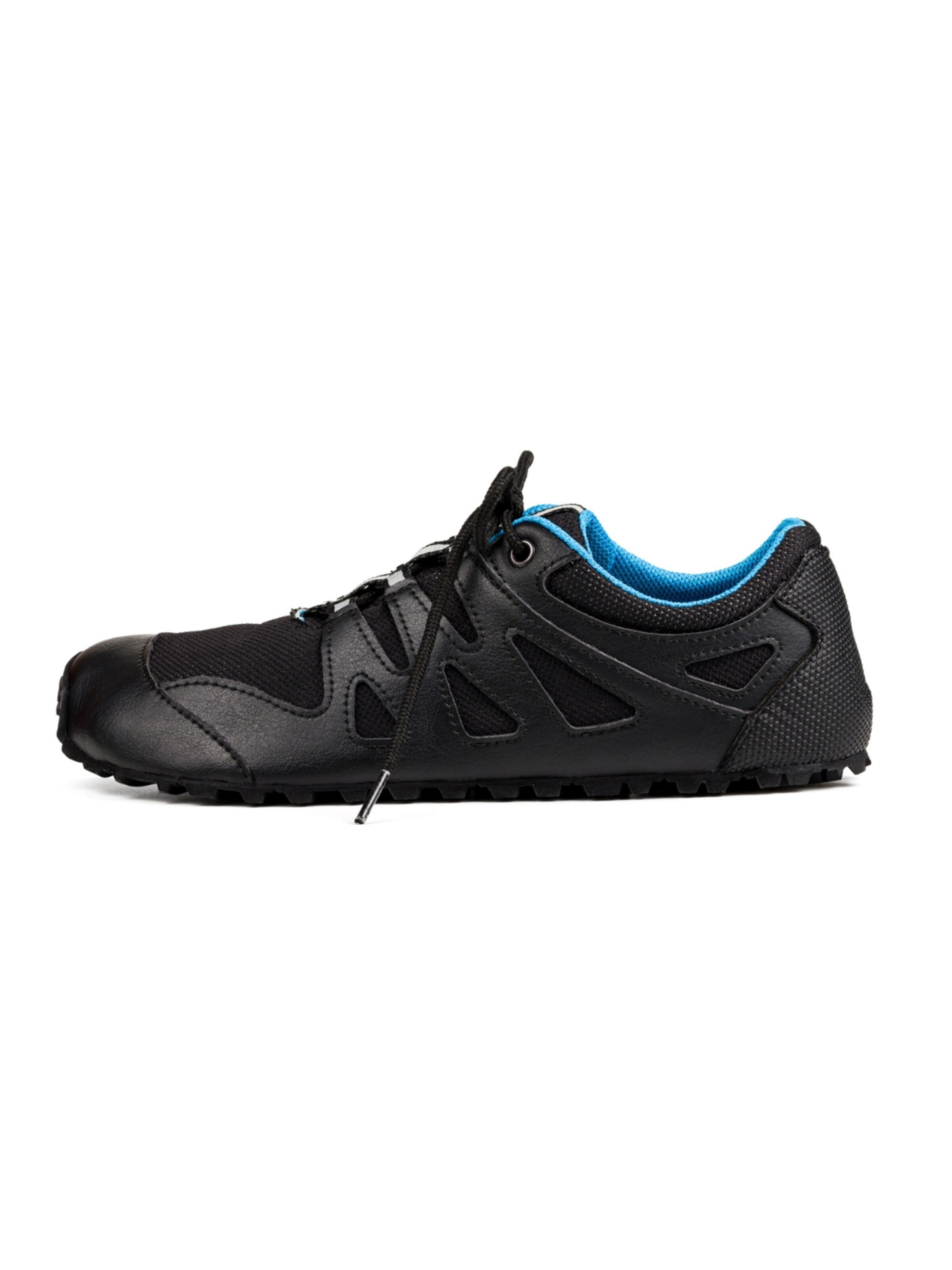 Ahinsa shoes Sportos fűzős csizma 'Chitra Trek&Trail Barfußsneaker' - kék: elől