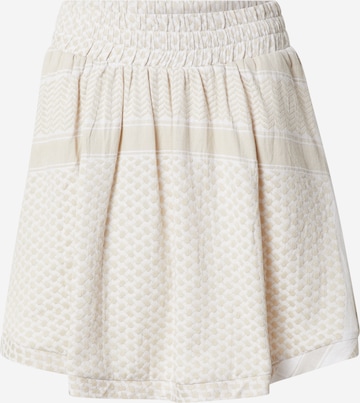 Summery Copenhagen Spódnica w kolorze biały: przód