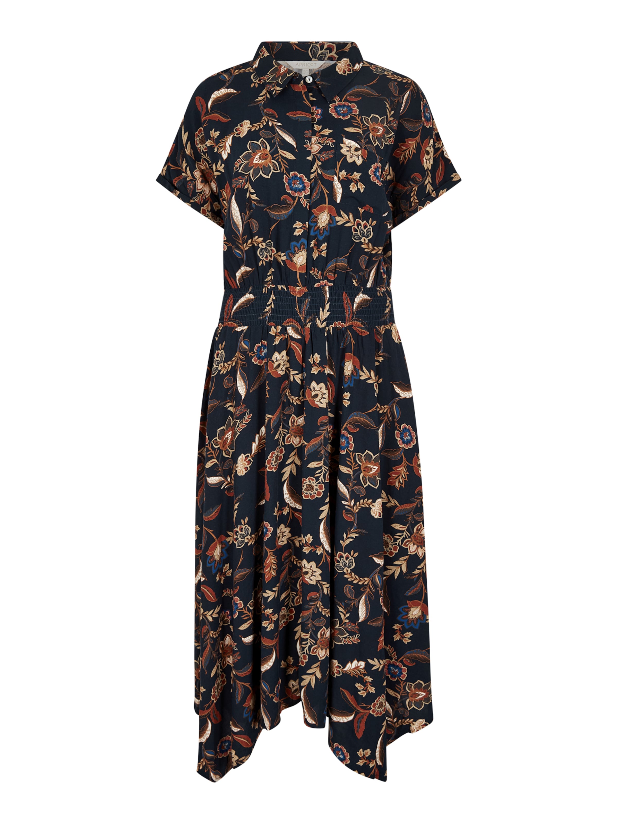 Robe ' ' Apricot en bleu : devant