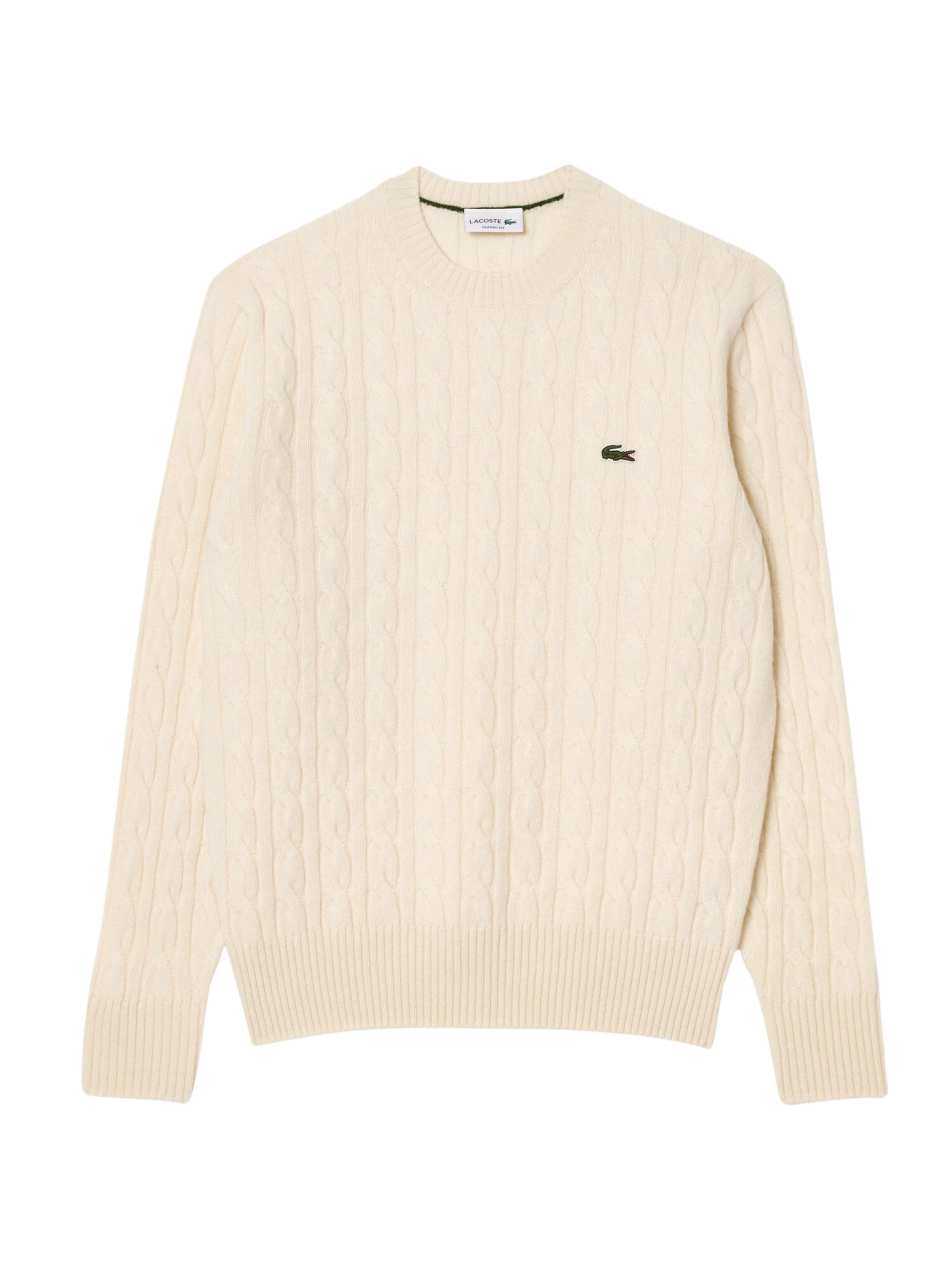 LACOSTE Pullover in Beige: Vorderseite