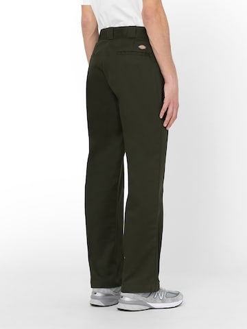 DICKIES Regular Broek '874 Original' in Groen