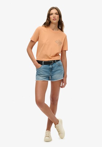 Superdry Shirt in Oranje