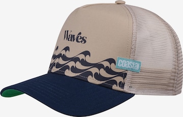Coastal Czapka z daszkiem 'HFT Bauhaus-Wave' w kolorze beżowy: przód