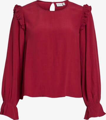 VILA Blouse 'FINI' in Rood: voorkant