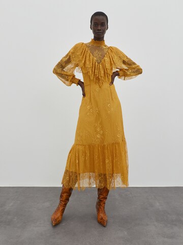 EDITED Kleid 'Tanita' in Gelb: Vorderseite