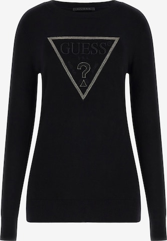 juoda GUESS Megztinis 'SASHA': priekis