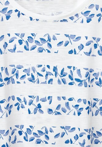 CECIL Shirt 'Florales' in Blau