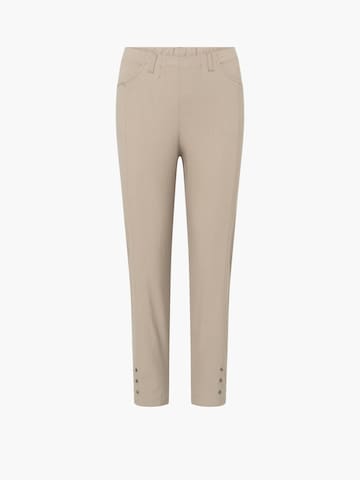 LAURIE Regular Trousers 'Rose' in Beige: front