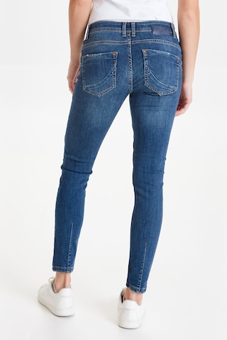 PULZ Jeans Skinny Jeans 'PZANNA' in Blauw