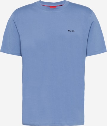 HUGO Red T-Shirt 'Dero' in Blau: predná strana